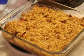 Apple Cranberry Crisp